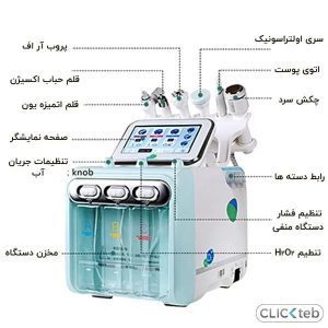 هیدروفیشیال 6 کاره